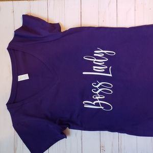 Purple Handmade Tshirt Size Medium